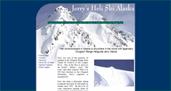 Desktop Screenshot of jerrysheliskialaska.com