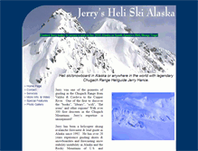 Tablet Screenshot of jerrysheliskialaska.com
